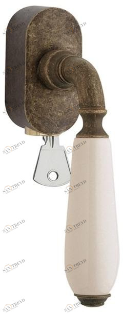 Reguitti Оконная ручка dk с замком на розетке Cinzia A069dkc6758