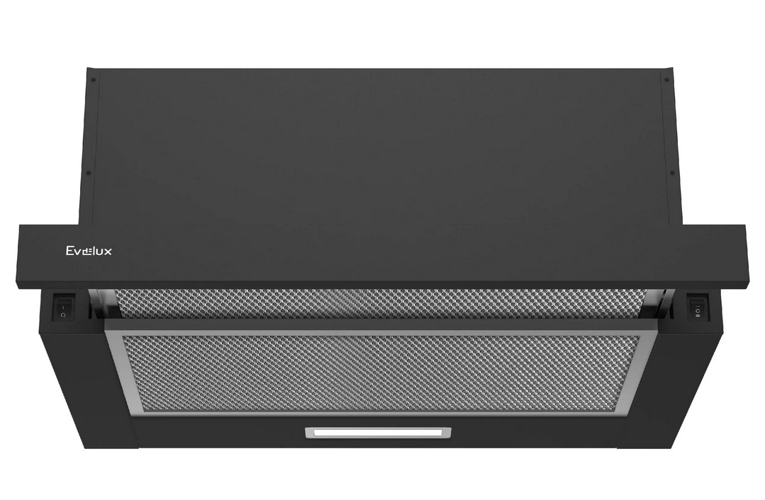 9152917 Вытяжка телескопическая Evelux TEL 50 B черный/черный STDN-0020942