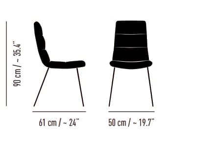 Мягкий штабелируемый стул KFF Arva Light ARCH-00015104 - Вид №14