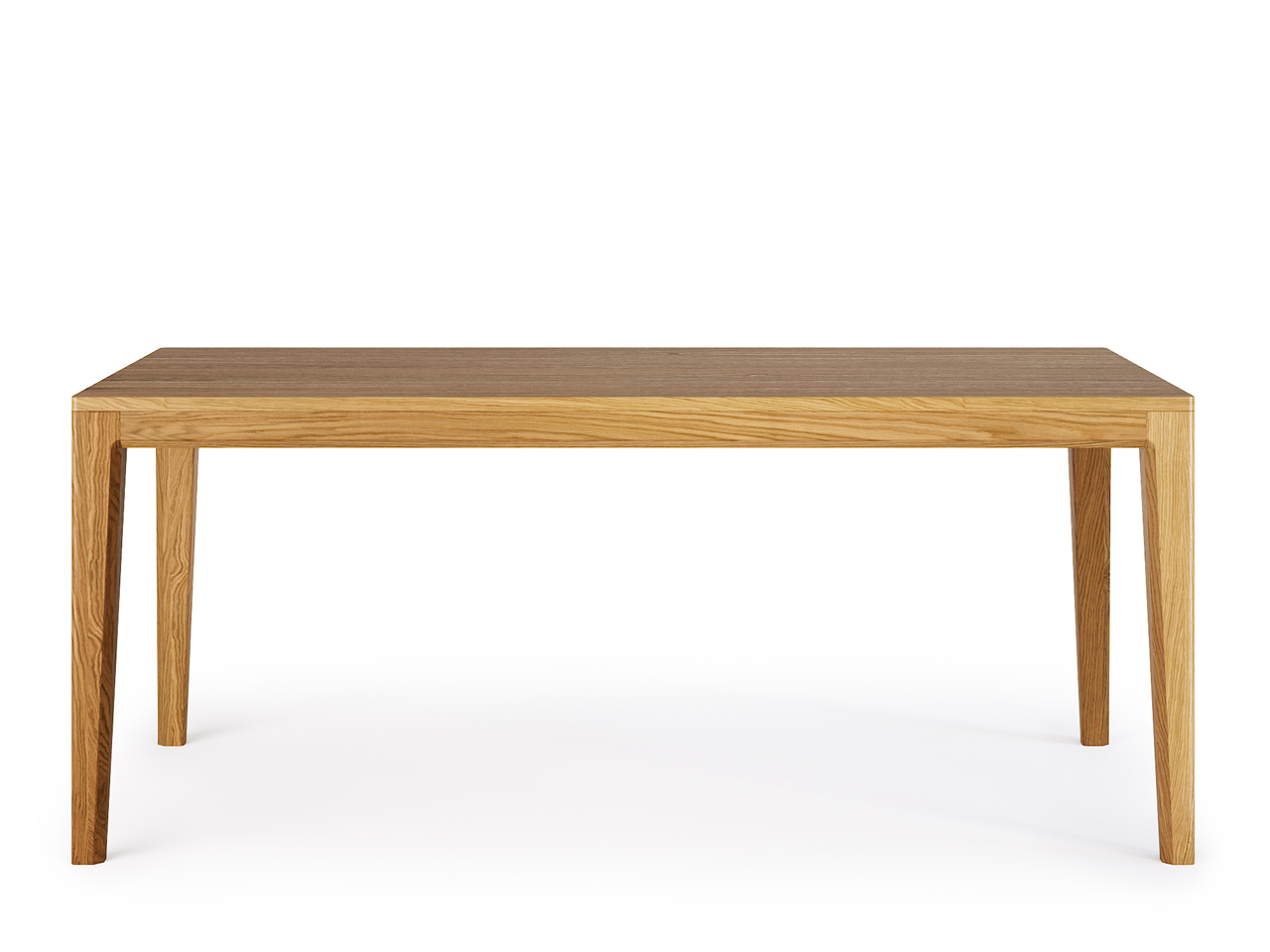 Обеденный стол прямоугольный натуральный дуб 180 см Mavis THE IDEA  210060 Бежевый  - Вид №1