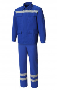 65533 Костюм "Эксперт-2" с СВП василек  Летняя спецодежда  размер 48-50/182-188