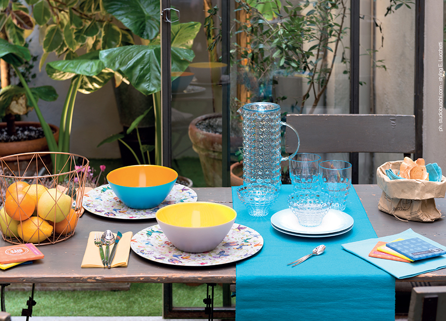 281412140 Набор из 2 мисок my fusion 12 см чёрно-красный Guzzini  - Вид №1