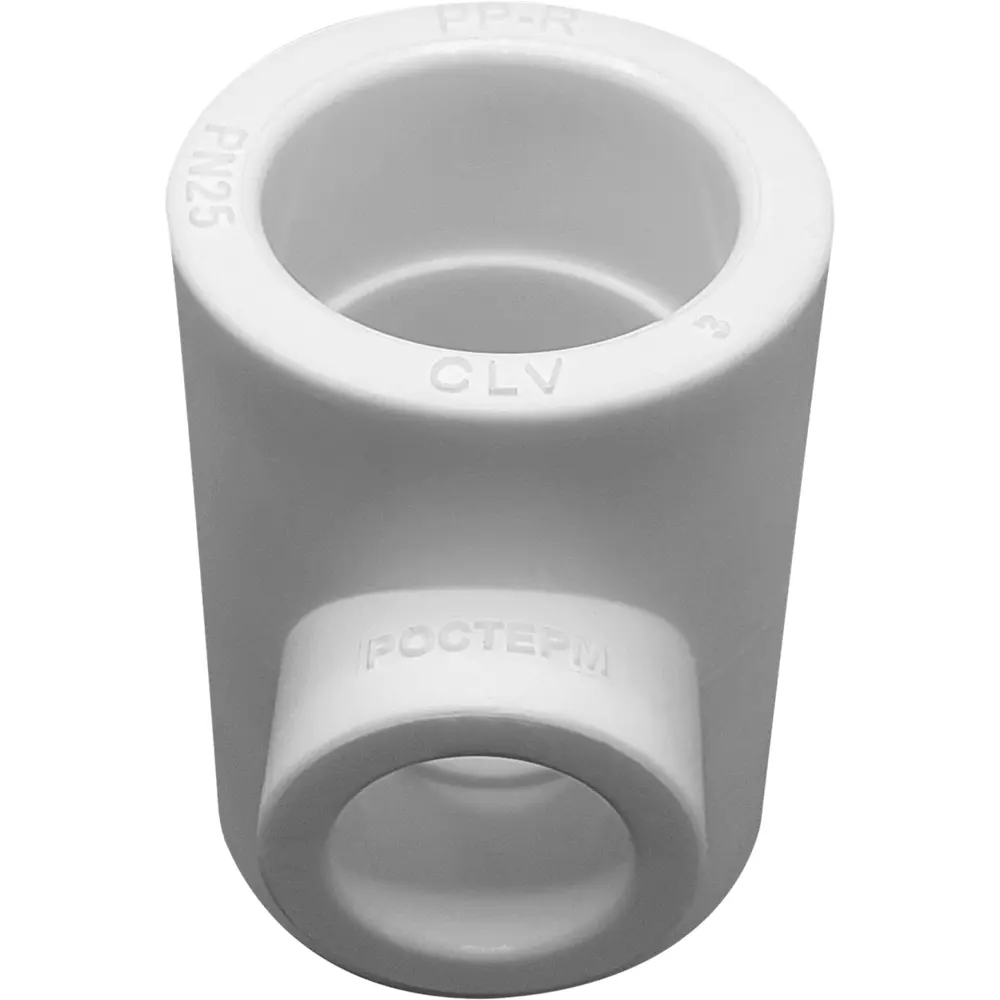 Тройник переходной Ростерм 32x25x32 мм полипропилен STLM-2090828 - Вид №2