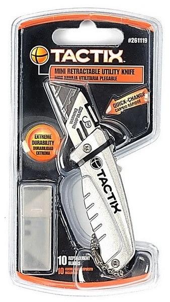 KAPRIOL TACTIX Мини-выдвижной универсальный нож Cutter sun-id-1498886 - Вид №1