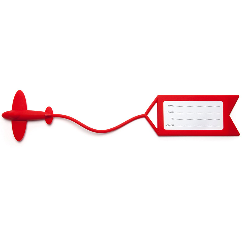 OT811 Бирка для багажа tag me красная OTOTO  - Вид №1