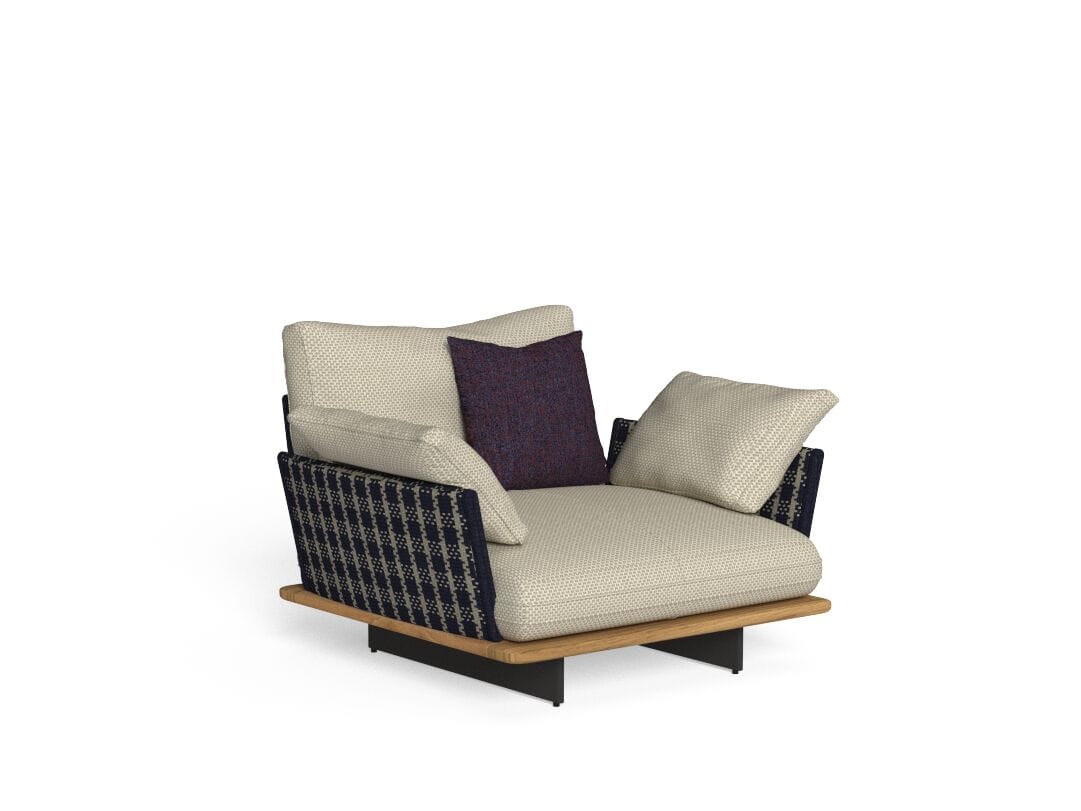 Садовое кресло Accoya® с подлокотниками Talenti Venice ARCH-00057161