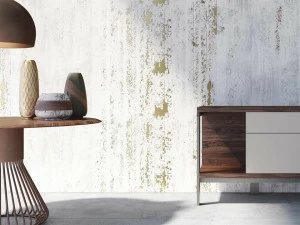 YO2 Обои с эффектом металлик на флизелине Concrete surfaces