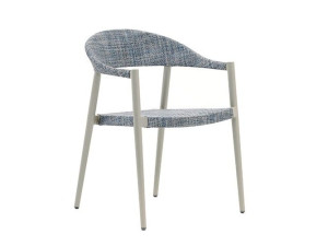 Мягкое садовое кресло с подлокотниками