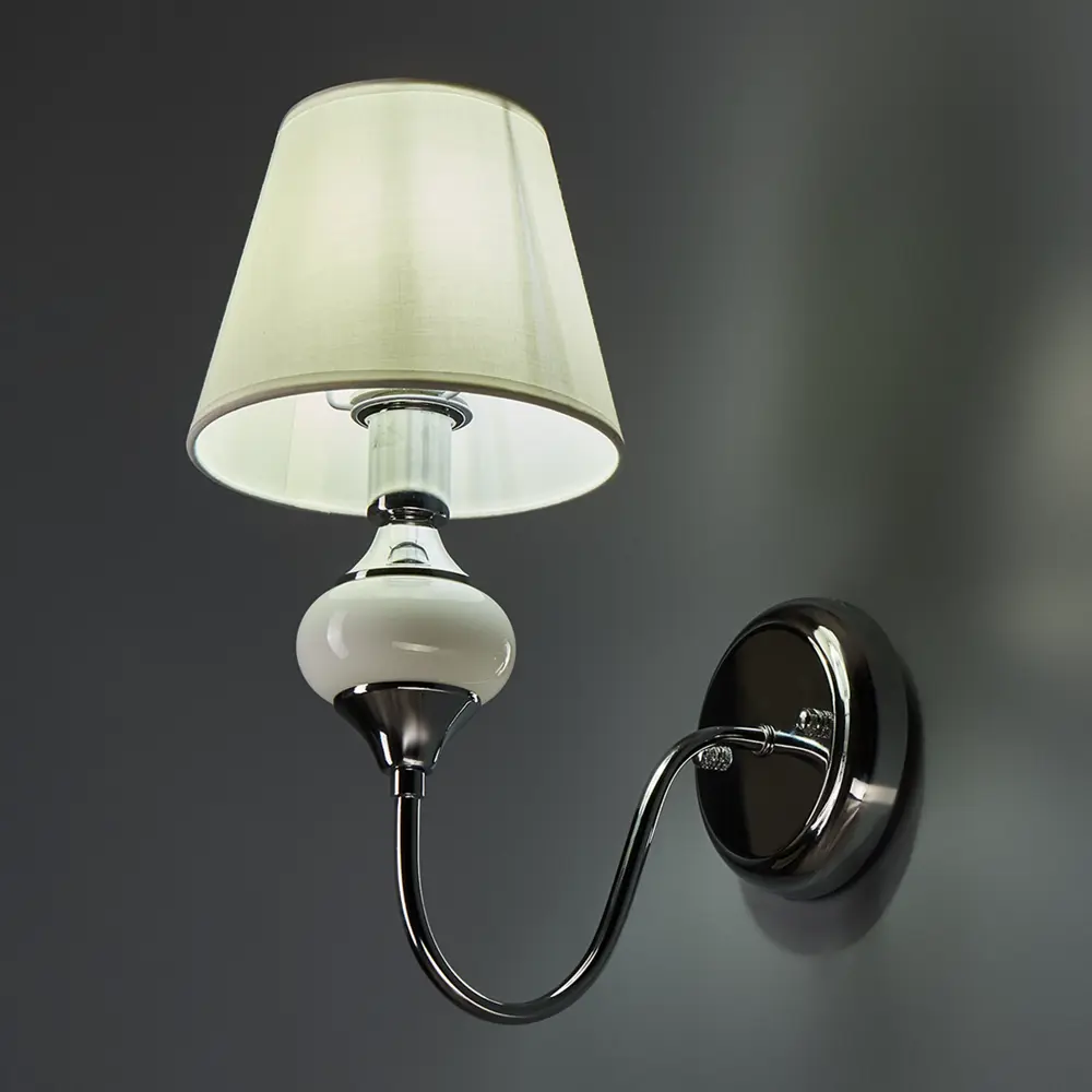 Бра Arte Lamp Hazel, цвет хром/белый STLM-2116630 - Вид №1