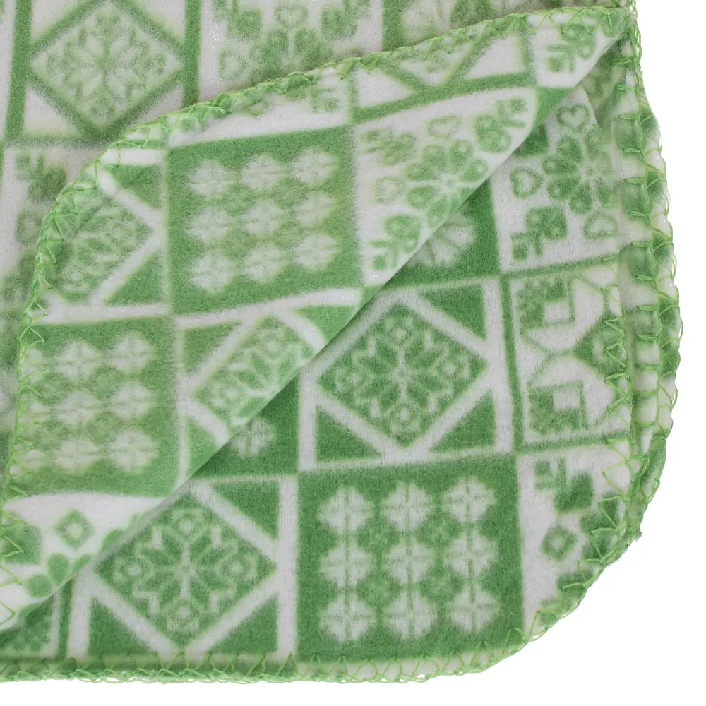 Плед «Orlando» 130х170 см флис цвет зелёный Santreyd STLM-2021653 - Вид №3