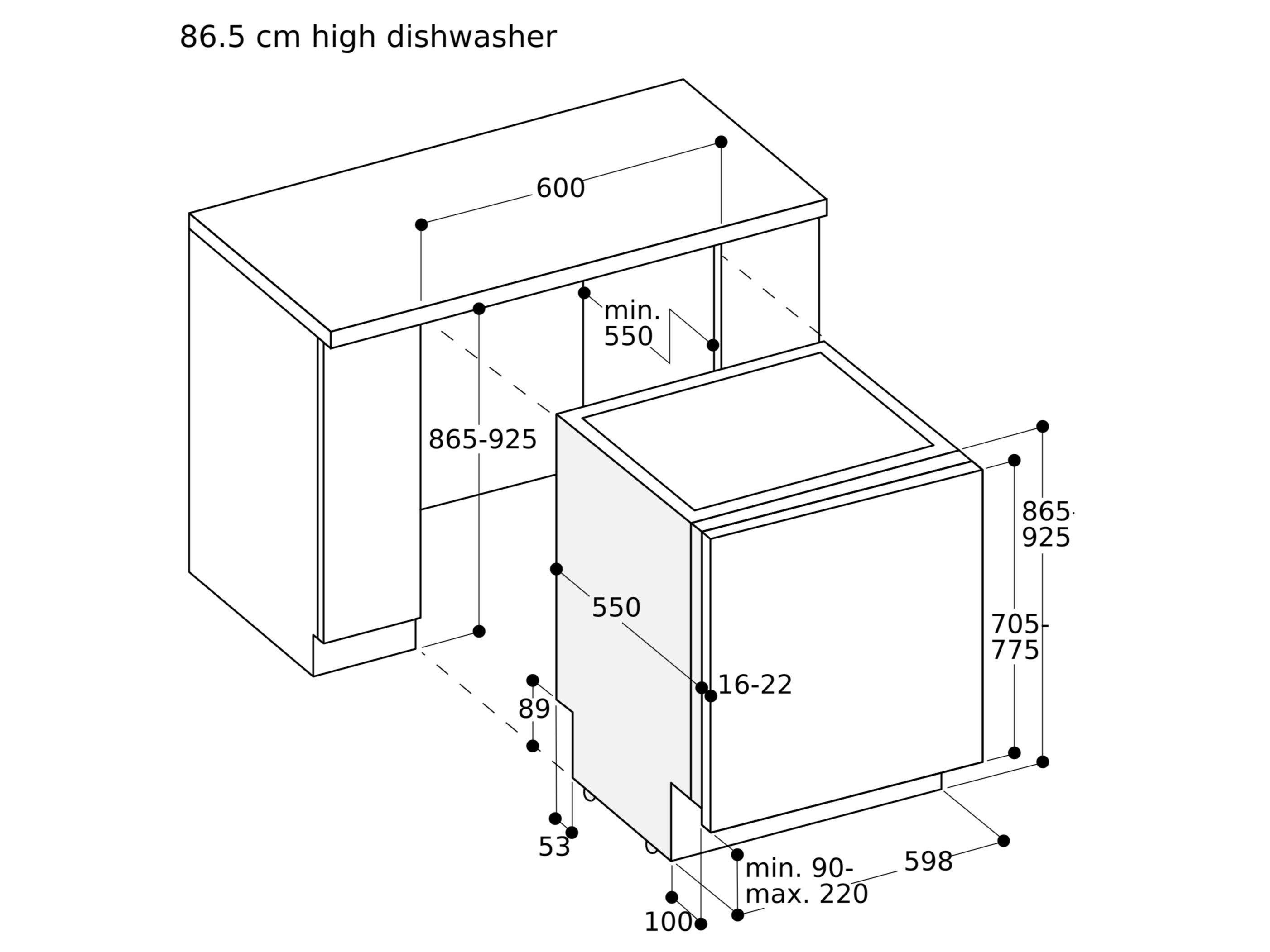 Встроенная посудомоечная машина GAGGENAU серия 200 ARCH-00128542 - Вид №2
