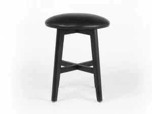 Wildspirit Низкий деревянный табурет Ink