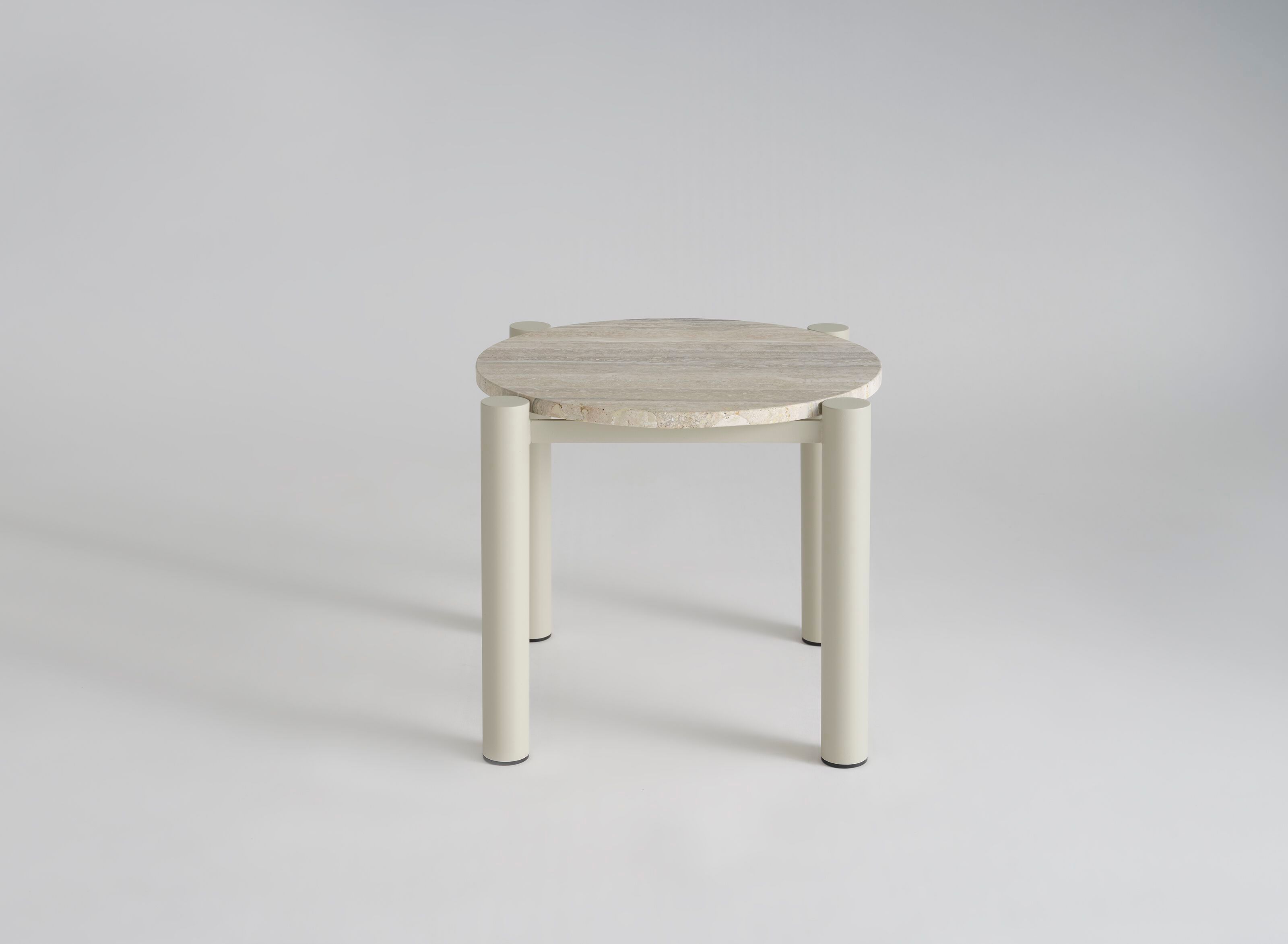 Круглый каменный журнальный столик Phase Design Fryman ARCH-00123451 - Вид №1