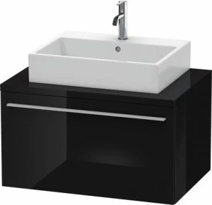XL541204040 X-Large Тумбочка для консоли Черный глянцевый лак