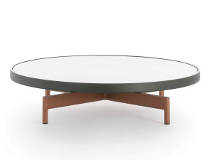 Фарфоровый круглый садовый столик