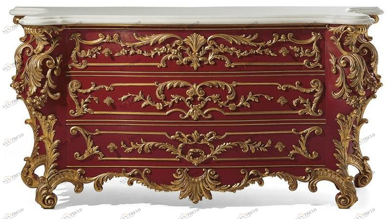 OAK Деревянный комод в стиле барокко Galleria sun-id-1505364