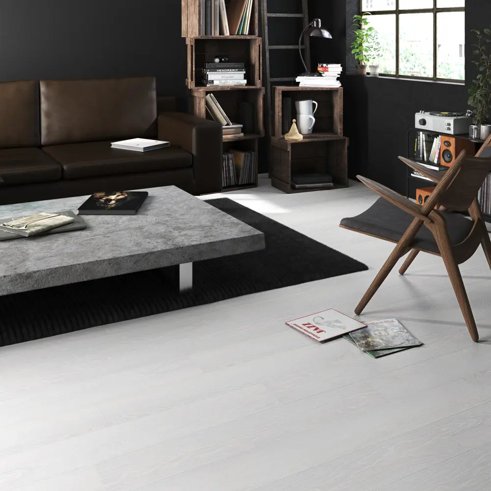 ПВХ плитка Artens «White» 31 класс толщина 4.2 мм 1.4 м² STLM-2184551 - Вид №7