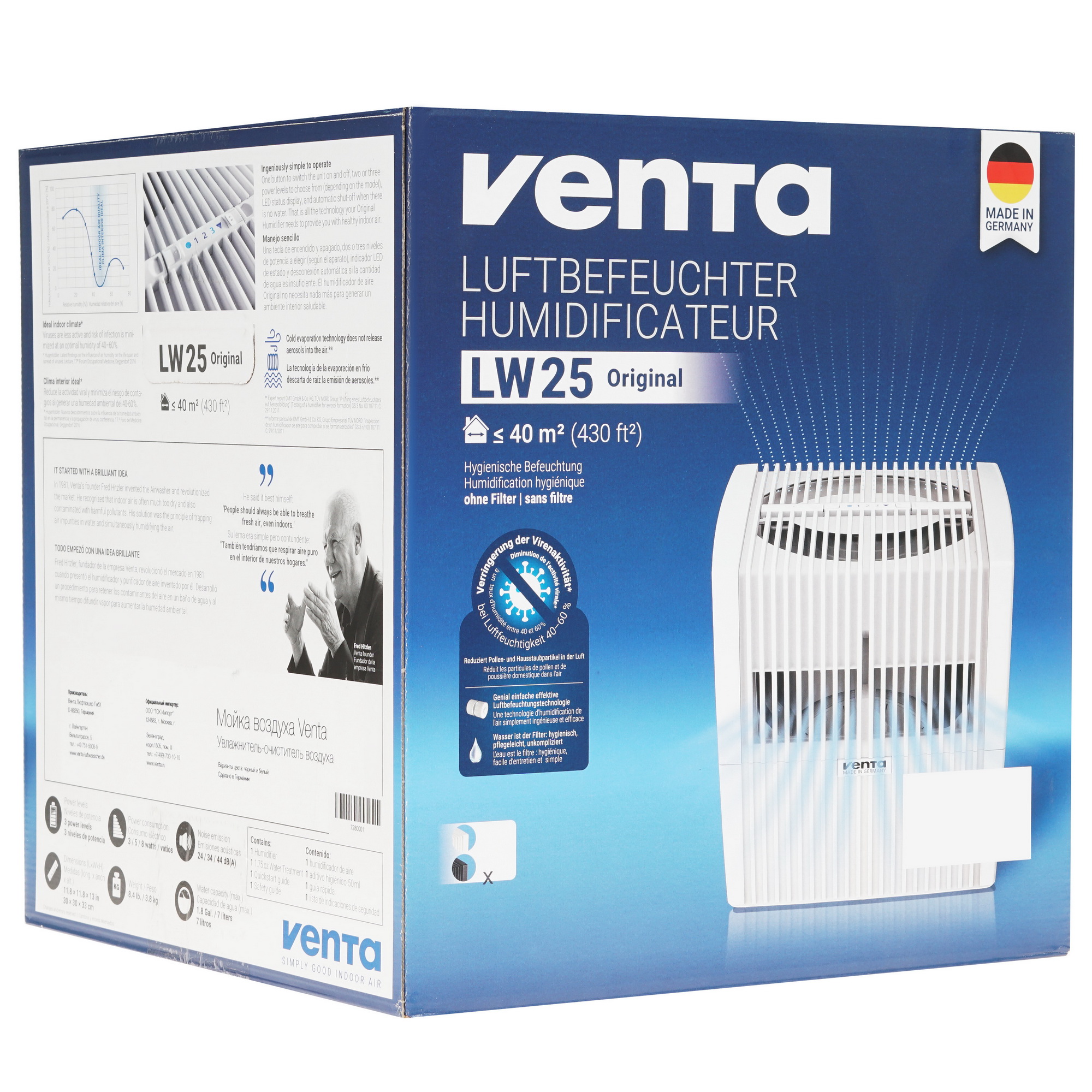 1049369 Мойка воздуха Venta LW 25 STDN-0128325 - Вид №7