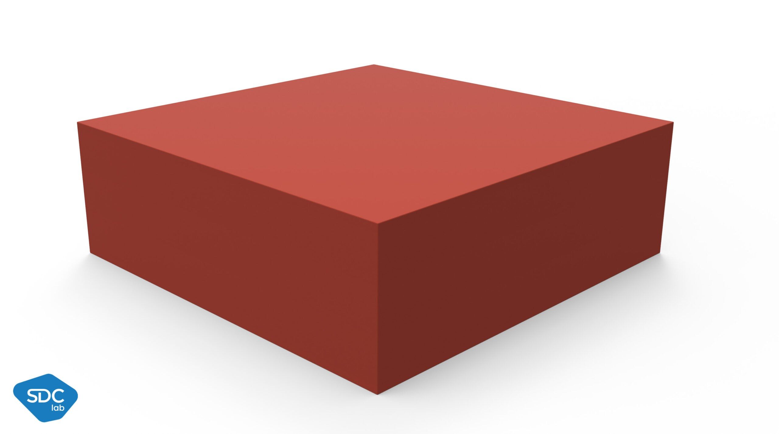 Модульный квадратный пуф из пены QM Quinze & Milan Квадратная и прямая ARCH-00143516 - Вид №17