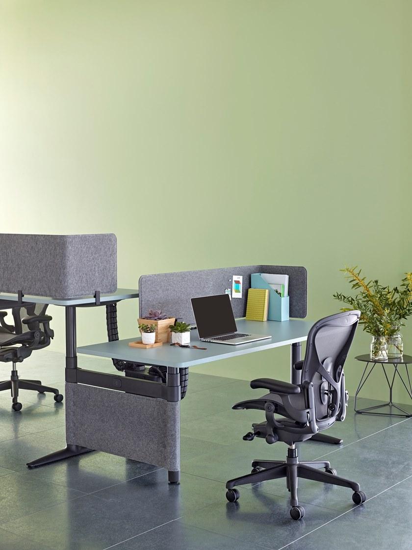 Herman Miller Стул офисный вращающийся с 5 спицами на колесиках Aeron sun-id-1447426 - Вид №13