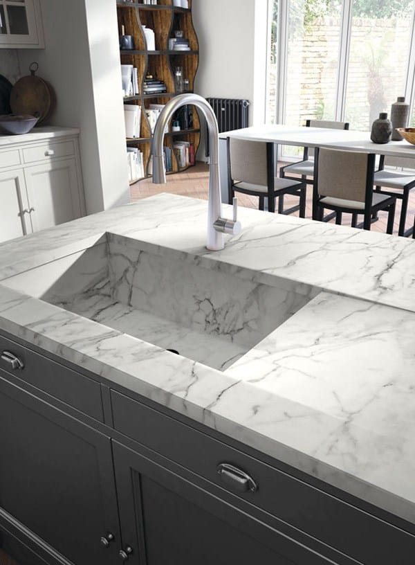 Встроенная кухня с островом Marchi Cucine итальянский вкус ARCH-00040893 - Вид №4