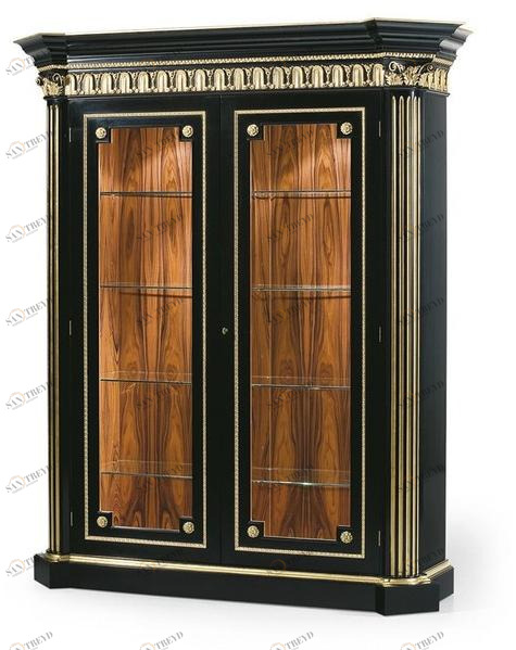 OAK Лакированная витрина из дерева и стекла Galleria sun-id-1363347