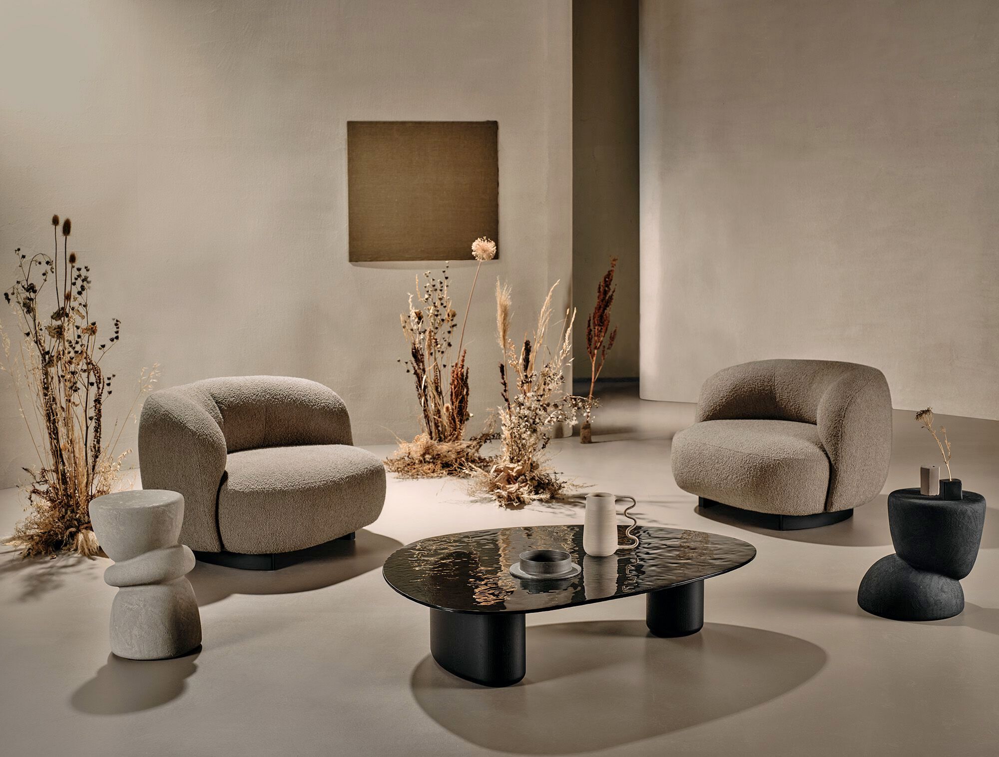 Керамический журнальный столик / табурет Naturedesign Home ARCH-00092906 - Вид №5