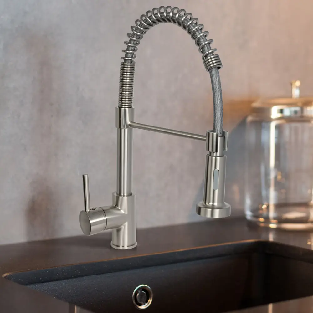 Смеситель для кухни Salinas общая высота 50 см цвет сатин Santreyd CAS2404 STLM-2092563 - Вид №7