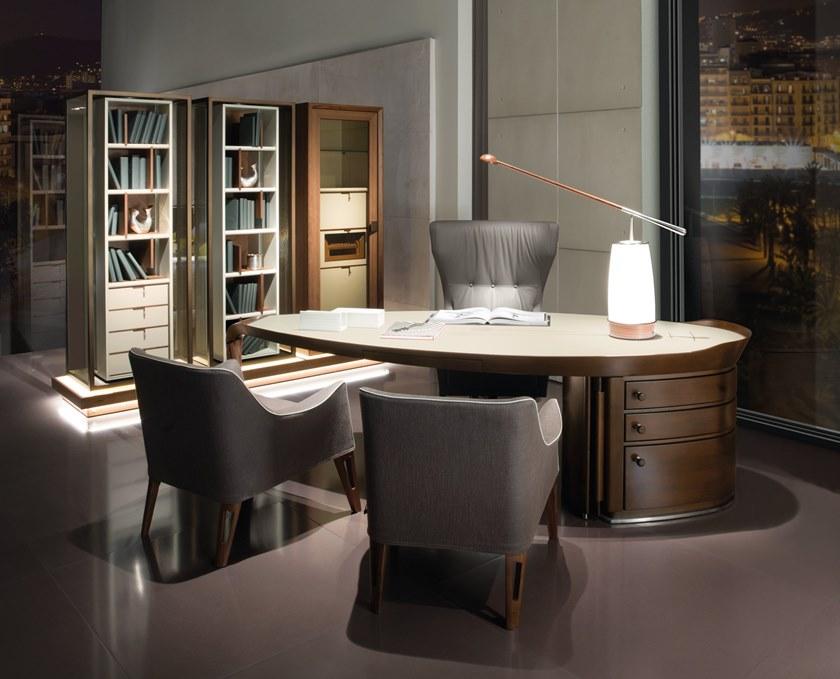 Giorgetti Деревянный стол с ящиками sun-id-1400096 - Вид №1