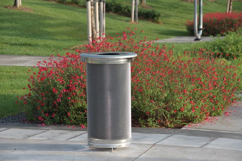 URBIDERMIS Урна из нержавеющей стали с пепельницей для улицы sun-id-1482255 - Вид №3