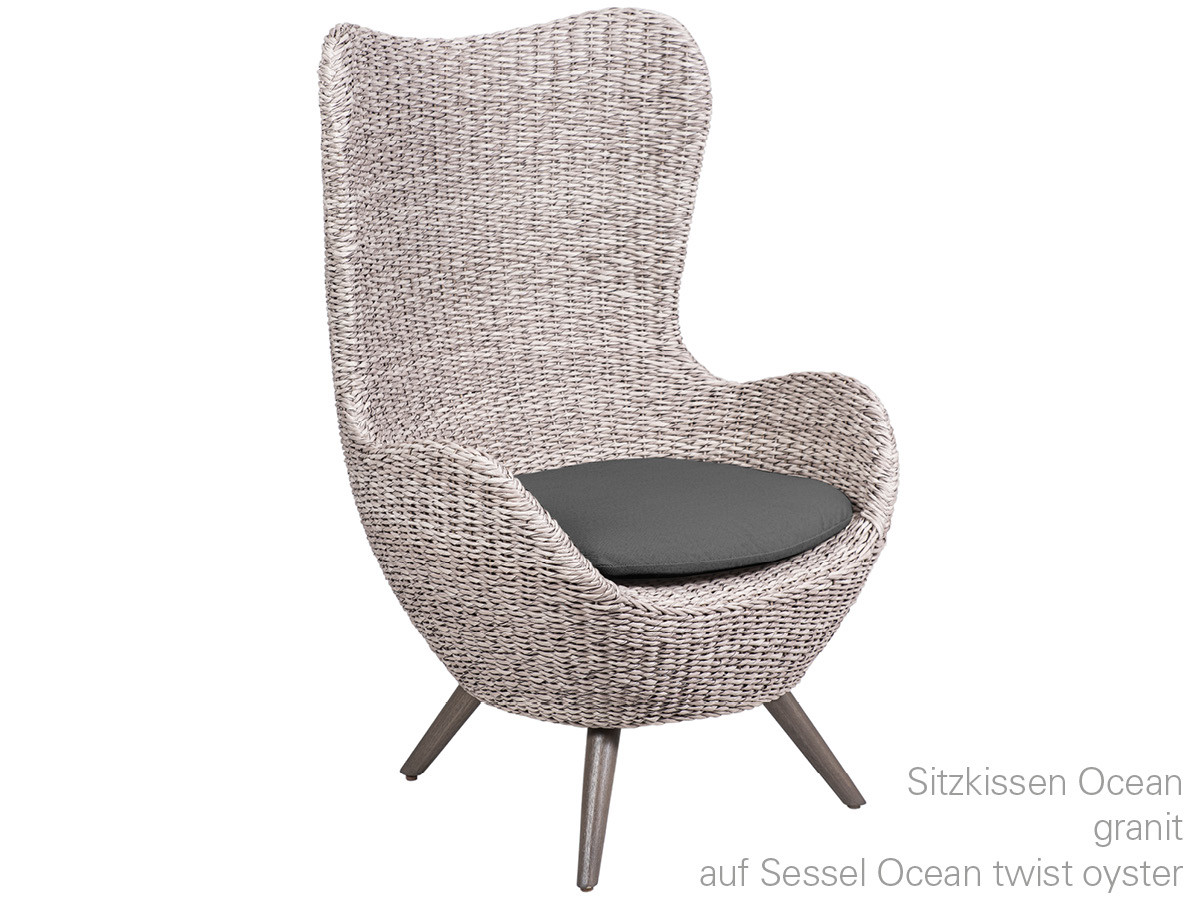 10.00.1626 Подушка кресла Ocean Outdoor гранит Mbm - Вид №1