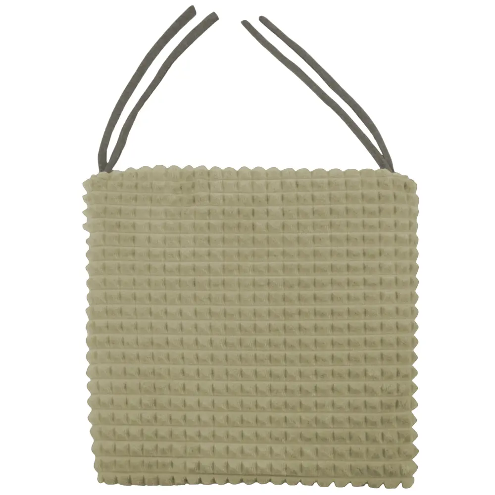 Галета для стула «Плюш» 40х40 см, цвет коричневый Santreyd STLM-2173102