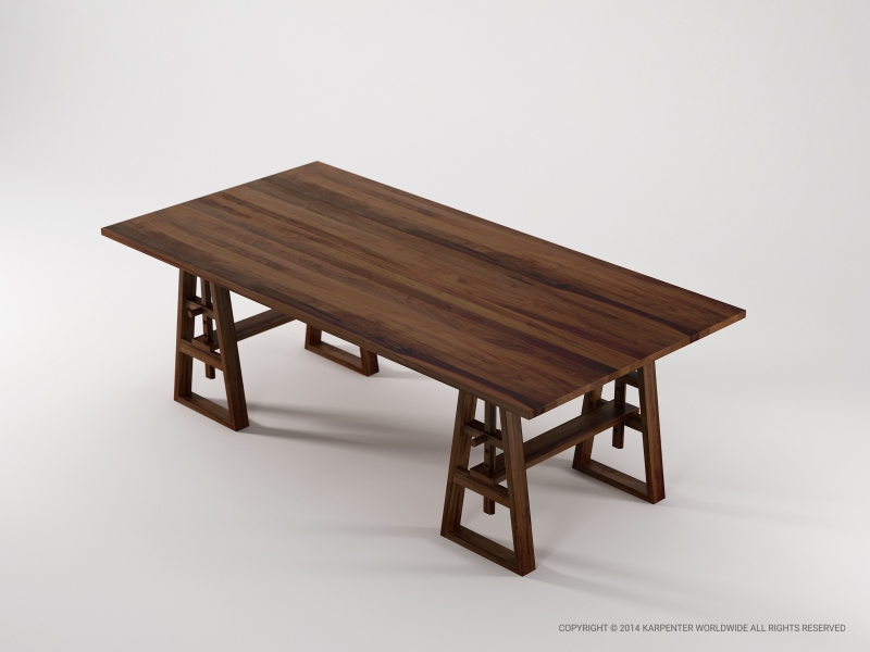 42_132 Обеденный стол Karpenter Trestle - Вид №2