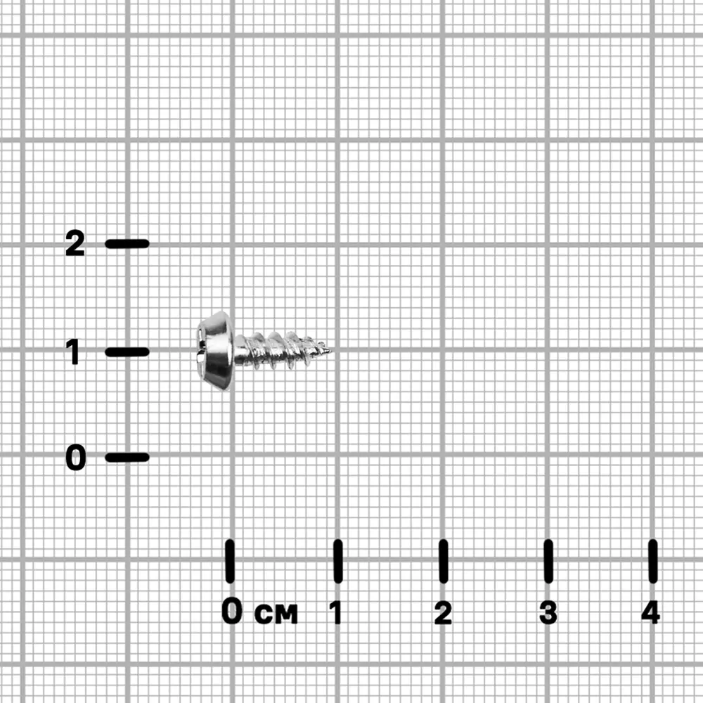 STANDERS Оцинкованные саморезы по металлу 3.5x9.5 мм (500 шт) 89213103 STLM-1403961 - Вид №2