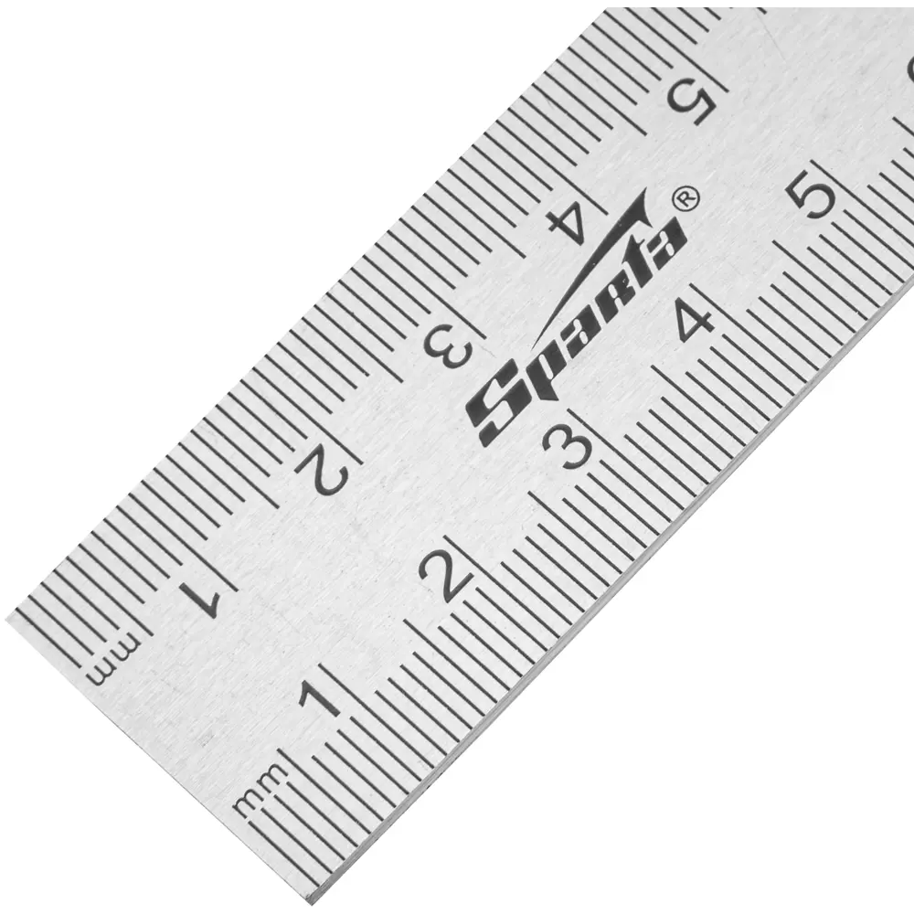 89345328 Линейка измерительная стальная с уровнем Sparta 323675 300 мм STLM-0846732  - Вид №6