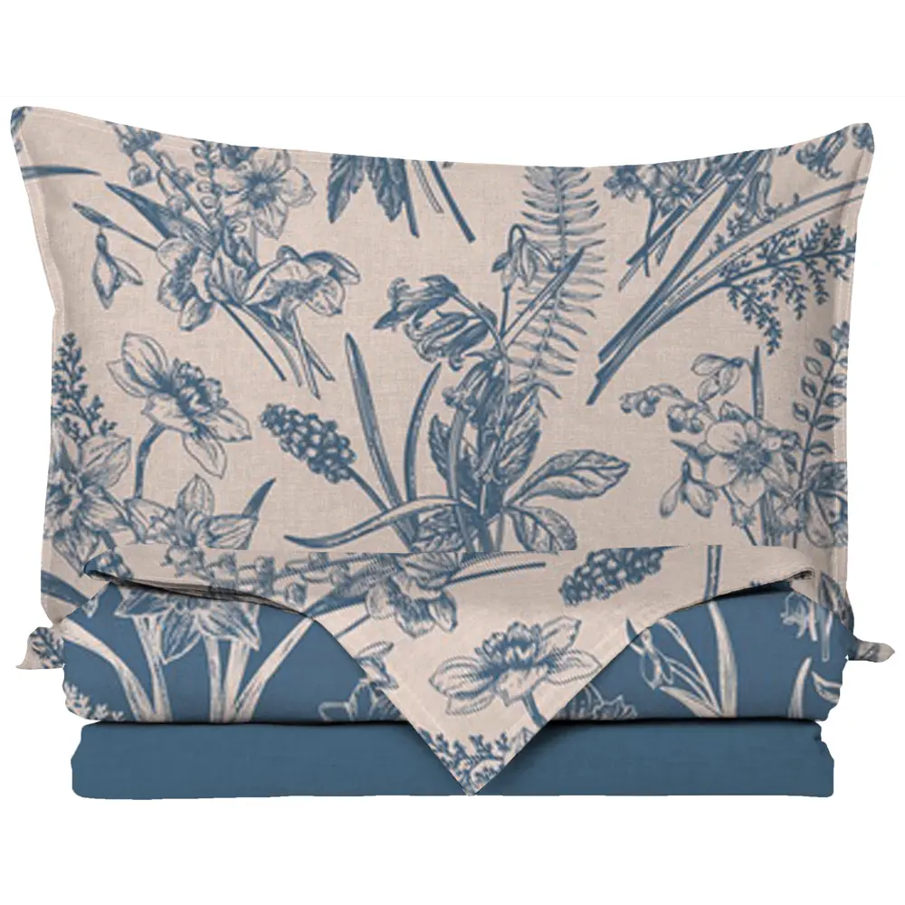 Santreyd Bouquet Дуэт 346 — семейный комплект постельного белья из перкаля 89397787 STLM-1418128 - Вид №1