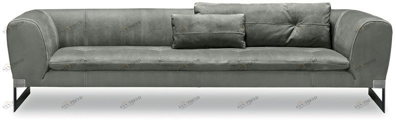 BAXTER Секционный угловой диван в коже Viktor sun-id-1479275