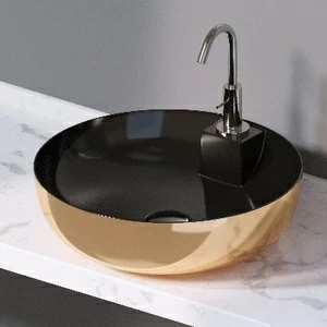 L605252 Накладная раковина на столешницу  круглая A. e T. Italia ELITE