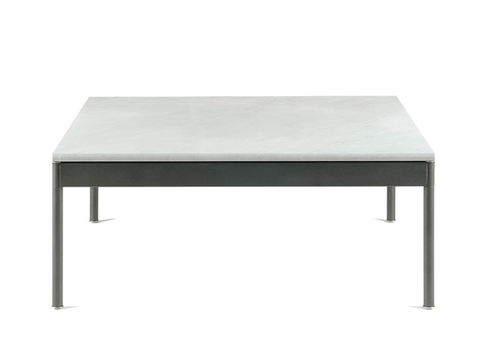 Квадратный каменный садовый столик RODA корзина ARCH-00027684 - Вид №1