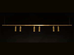 Латунный светодиодный подвесной светильник