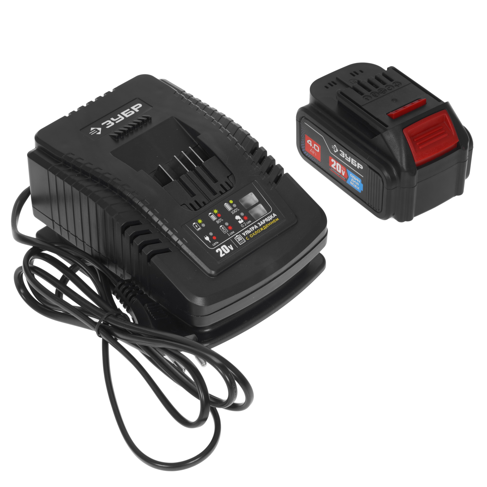 Дрель-шуруповерт Зубр DL-201-42 20V MAX PRO 9909109 STDN-0002180 - Вид №6