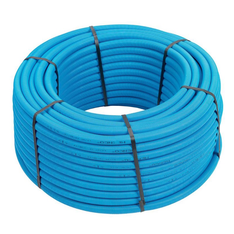 Труба металлопластиковая в гофре Henco 16 синяя 100016MB - Вид №2