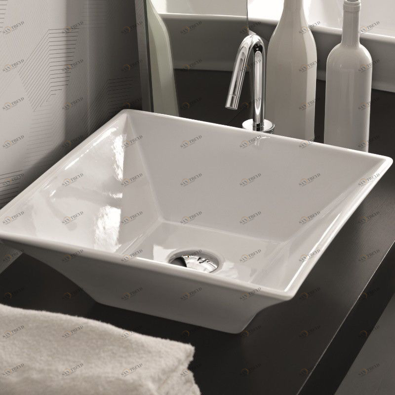 25371 Накладная раковина на столешницу  овальная Ceramica Hidra 