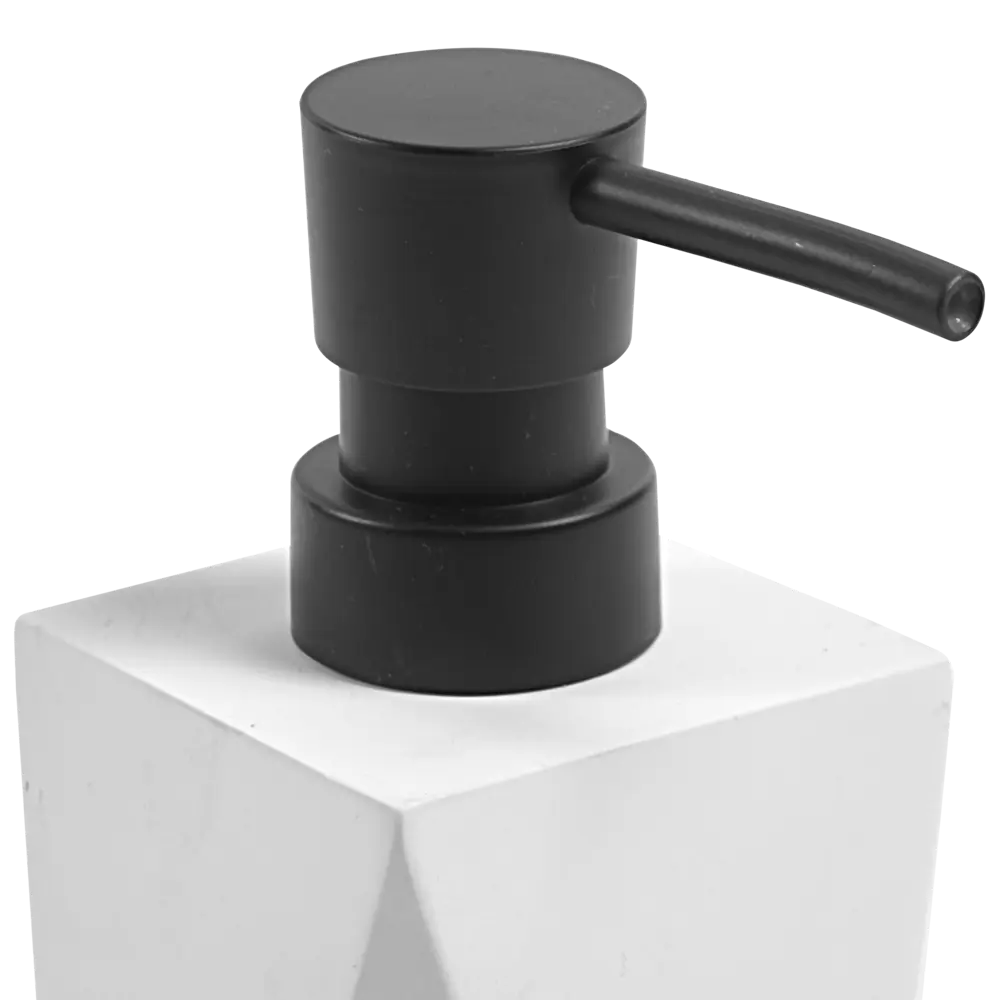 Дозатор для жидкого мыла Vidage Isbirni полирезина цвет белый STLM-2083967 - Вид №2