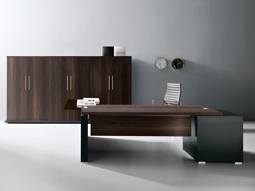 Sinetica Угловой модульный письменный стол из дерева Ego sun-id-1361366 - Вид №11