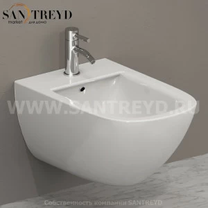 LAS09BI Биде подвесное STOCKHOLM Ceramica Globo