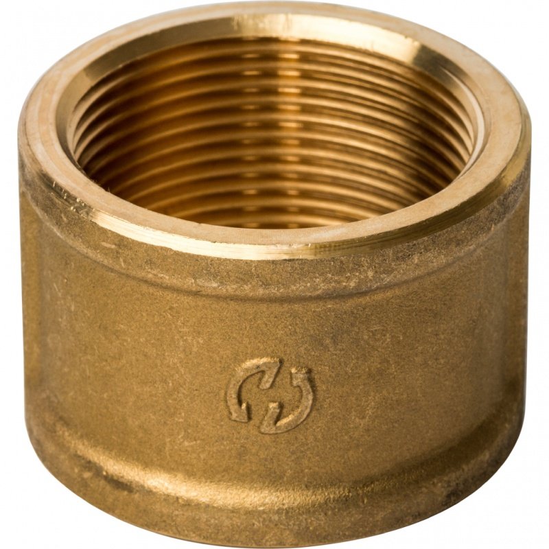 Муфта ВВ 1 1/2" латунь STOUT SFT0005112112 - Вид №2