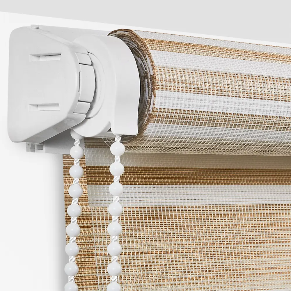 Штора рулонная день-ночь Дэли 70x160 см бежевая MIAMOZA STLM-2003494 - Вид №2