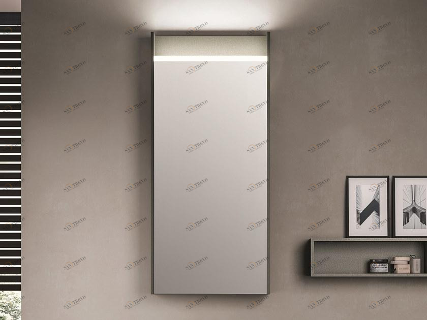 Cerasa Зеркало с подвесным контейнером для ванной Cartabianca sun-id-1449887