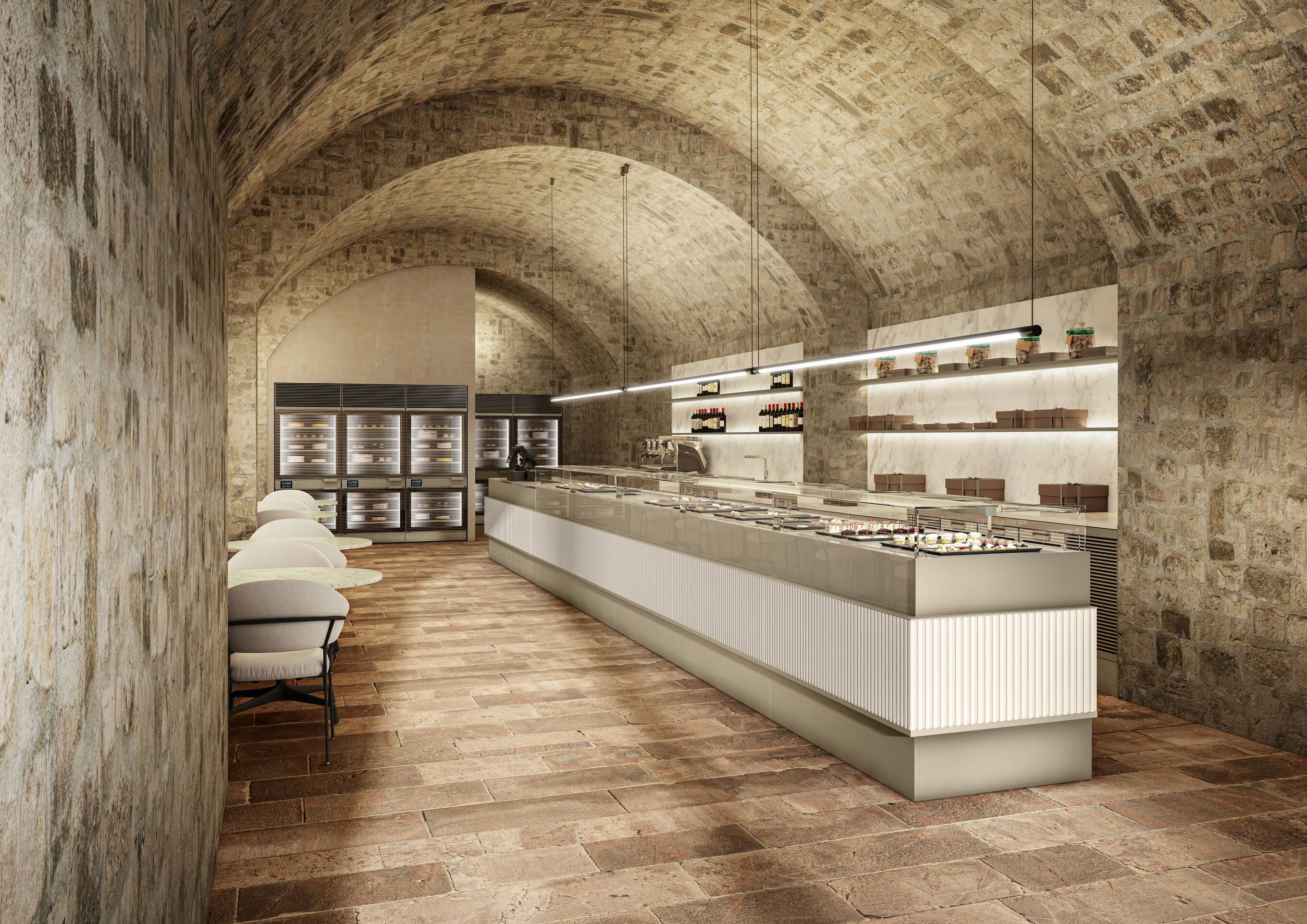 Охлажденная витрина ISA Isa Pentagram ARCH-00092342 - Вид №3